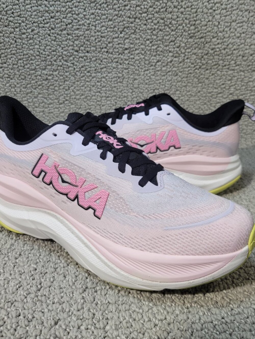 Hoka Skyflow Women's Size 8.5B Starlight Glow Carnation Running Shoes 1155113 - Picture 8 of 12